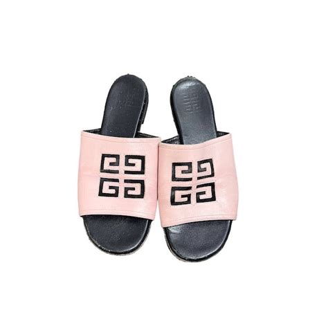 cutout 4g logo slide sandal givenchy|Givenchy women's slides.